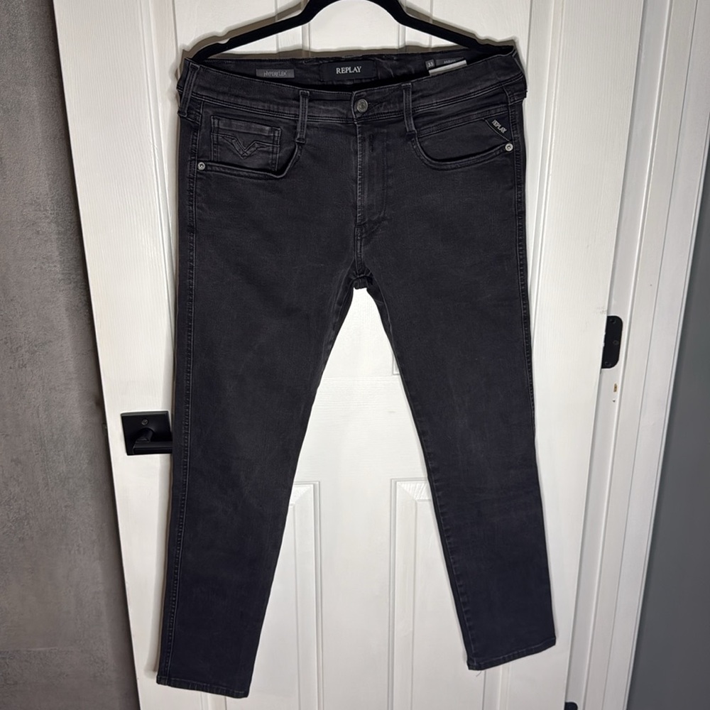Replay Black Skinny Jeans